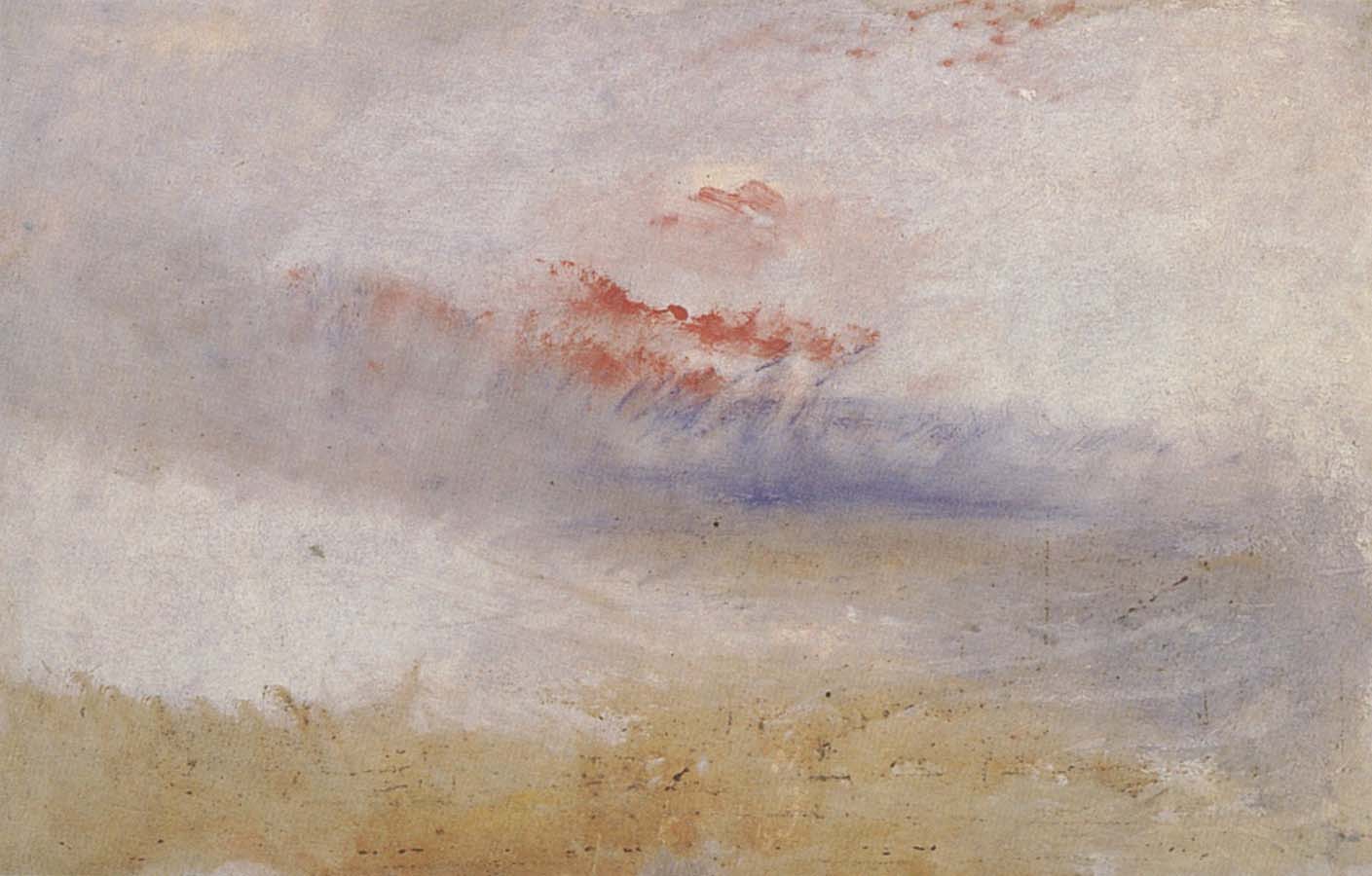 Joseph Mallord William Turner Flammulated sky